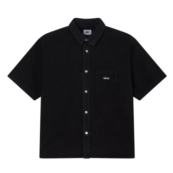 Obey Ανδρικό πουκάμισο Bigwig Denim Shirt